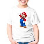 Fashion, accesorii si bijuterii - Copii - Imbracaminte copii - Tricouri copii - Tricou copii Super Mario Bros Arcade Game VIP, alb, M Copii - Infinity.ro