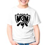 Fashion, accesorii si bijuterii - Copii - Imbracaminte copii - Tricouri copii - Tricou copii League of Legends LoL Riot Game Master, alb, XS Copii - Infinity.ro