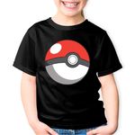 Fashion, accesorii si bijuterii - Copii - Imbracaminte copii - Tricouri copii - Tricou copii Pokemon Go Pokeball Card Plus Sword, negru, L Copii - Infinity.ro