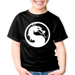 Fashion, accesorii si bijuterii - Copii - Imbracaminte copii - Tricouri copii - Tricou copii Mortal Kombat Reptile  Deception Arte Martiale Kungfu, negru, S Copii - Infinity.ro