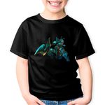 Fashion, accesorii si bijuterii - Copii - Imbracaminte copii - Tricouri copii - Tricou copii League of Legends Hecarim Dragon Centaur LoL, negru, XS Copii - Infinity.ro