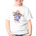 Fashion, accesorii si bijuterii - Copii - Imbracaminte copii - Tricouri copii - Tricou copii Your Lie in April Kaori Vioara Romantic Anime, alb, XL Copii - Infinity.ro