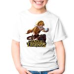 Fashion, accesorii si bijuterii - Copii - Imbracaminte copii - Tricouri copii - Tricou copii Ezreal League of Legends Fan Art LoL Rebel, alb, XS Copii - Infinity.ro