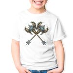 Fashion, accesorii si bijuterii - Copii - Imbracaminte copii - Tricouri copii - Tricou copii Lineage II Epic War Clan Rebel, alb, M Copii - Infinity.ro