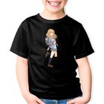 Fashion, accesorii si bijuterii - Copii - Imbracaminte copii - Tricouri copii - Tricou copii Your Lie in April Kaori Romantic Anime, negru, XS Copii - Infinity.ro