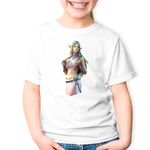 Fashion, accesorii si bijuterii - Copii - Imbracaminte copii - Tricouri copii - Tricou copii Lineage Elf Level Up, alb, XS Copii - Infinity.ro