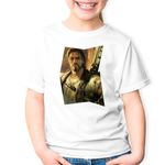 Fashion, accesorii si bijuterii - Copii - Imbracaminte copii - Tricouri copii - Tricou copii StarCraft 2 Jim Raynor Soldier War Veteran, alb, S Copii - Infinity.ro
