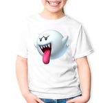 Fashion, accesorii si bijuterii - Copii - Imbracaminte copii - Tricouri copii - Tricou copii Super Mario Bros Fantoma Fantasy Land, alb, XS Copii - Infinity.ro