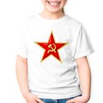 Fashion, accesorii si bijuterii - Copii - Imbracaminte copii - Tricouri copii - Tricou copii Red Alert 2 Logo Soviet Army Comunist Party, alb, XL Copii - Infinity.ro