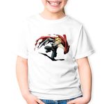 Fashion, accesorii si bijuterii - Copii - Imbracaminte copii - Tricouri copii - Tricou copii Edward Elric Fullmetal Alchemist Divine Gate, alb, M Copii - Infinity.ro
