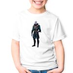 Fashion, accesorii si bijuterii - Copii - Imbracaminte copii - Tricouri copii - Tricou copii Mortal Kombat Sub-Zero Quan Chi Alliance Green Armour, alb, L Copii - Infinity.ro