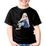 Fashion, accesorii si bijuterii - Copii - Imbracaminte copii - Tricouri copii - Tricou copii Whistle Lisa Blackpink Kpop K Pop, negru, XS Copii - Infinity.ro