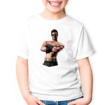 Fashion, accesorii si bijuterii - Copii - Imbracaminte copii - Tricouri copii - Tricou copii Mortal Kombat Johny Cage Sonya Jones Fitness Boxing, alb, M Copii - Infinity.ro