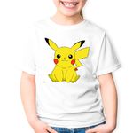 Fashion, accesorii si bijuterii - Copii - Imbracaminte copii - Tricouri copii - Tricou copii Pokemon Go Pikachu Insta Instagram Creator, alb, L Copii - Infinity.ro