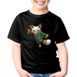 Fashion, accesorii si bijuterii - Copii - Imbracaminte copii - Tricouri copii - Tricou copii Kung Fu Panda Master Shifu Sensei Martial Arts, negru, S Copii - Infinity.ro