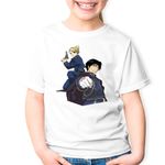 Fashion, accesorii si bijuterii - Copii - Imbracaminte copii - Tricouri copii - Tricou copii Fullmetal Alchemist Riza Hawkeye Anime, alb, XS Copii - Infinity.ro