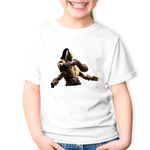Fashion, accesorii si bijuterii - Copii - Imbracaminte copii - Tricouri copii - Tricou copii Mortal Kombat Monster Goro Gift Craciun Gamerita, alb, L Copii - Infinity.ro
