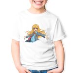 Fashion, accesorii si bijuterii - Copii - Imbracaminte copii - Tricouri copii - Tricou copii Your Lie in April Kaori Anime Manga, alb, XS Copii - Infinity.ro