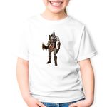 Fashion, accesorii si bijuterii - Copii - Imbracaminte copii - Tricouri copii - Tricou copii Mortal Kombat God of War PlayStation 4 Sword, alb, L Copii - Infinity.ro