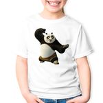 Fashion, accesorii si bijuterii - Copii - Imbracaminte copii - Tricouri copii - Tricou copii Kung Fu Panda Po Taekwondo Dragon Warrior, alb, XS Copii - Infinity.ro