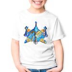 Fashion, accesorii si bijuterii - Copii - Imbracaminte copii - Tricouri copii - Tricou copii StarCraft 2 Protoss Race We shall endure, alb, XL Copii - Infinity.ro