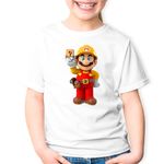 Fashion, accesorii si bijuterii - Copii - Imbracaminte copii - Tricouri copii - Tricou copii Super Mario Bros Meserias Nintendo, alb, XL Copii - Infinity.ro