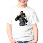 Fashion, accesorii si bijuterii - Copii - Imbracaminte copii - Tricouri copii - Tricou copii Mortal Kombat Jax Scorpion Deception Gamer, alb, XL Copii - Infinity.ro