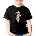 Fashion, accesorii si bijuterii - Copii - Imbracaminte copii - Tricouri copii - Tricou copii Your Lie in April Kaori Miyazono Anime, negru, L Copii - Infinity.ro
