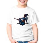 Fashion, accesorii si bijuterii - Copii - Imbracaminte copii - Tricouri copii - Tricou copii Yasuo Unforgiven League of Legends LoL Game, alb, XL Copii - Infinity.ro