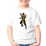 Fashion, accesorii si bijuterii - Copii - Imbracaminte copii - Tricouri copii - Tricou copii Mortal Kombat Reptile Kung Fu Lupte Arena, alb, M Copii - Infinity.ro