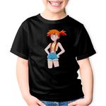 Fashion, accesorii si bijuterii - Copii - Imbracaminte copii - Tricouri copii - Tricou copii Pokemon Go Girl Plus Card Sword, negru, L Copii - Infinity.ro