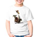 Fashion, accesorii si bijuterii - Copii - Imbracaminte copii - Tricouri copii - Tricou copii Kung Fu Panda Chef Bucatar Desene Animate, alb, S Copii - Infinity.ro