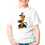 Fashion, accesorii si bijuterii - Copii - Imbracaminte copii - Tricouri copii - Tricou copii Kung Fu Panda Tigroaica Karate Ninja, alb, M Copii - Infinity.ro
