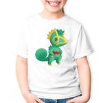 Fashion, accesorii si bijuterii - Copii - Imbracaminte copii - Tricouri copii - Tricou copii Pokemon Go Kecleon Cameleon Plus, alb, L Copii - Infinity.ro