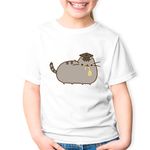 Fashion, accesorii si bijuterii - Copii - Imbracaminte copii - Tricouri copii - Tricou copii Pusheen Cat Absolvent Pisica Kitty Kitten, alb, M Copii - Infinity.ro