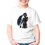 Fashion, accesorii si bijuterii - Copii - Imbracaminte copii - Tricouri copii - Tricou copii Mortal Kombat Princess Kitana Sub-Zero Death, alb, XS Copii - Infinity.ro