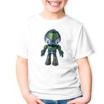 Fashion, accesorii si bijuterii - Copii - Imbracaminte copii - Tricouri copii - Tricou copii Quake Doomguy Figurine Robot Champions TikTok Alarm, alb, S Copii - Infinity.ro