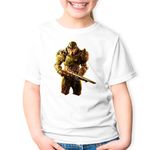 Fashion, accesorii si bijuterii - Copii - Imbracaminte copii - Tricouri copii - Tricou copii Quake Garry Nintendo Switch Gun Fight Gamer, alb, XL Copii - Infinity.ro
