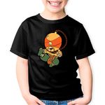 Fashion, accesorii si bijuterii - Copii - Imbracaminte copii - Tricouri copii - Tricou copii League of Legends Lee Sin LoL Shaolin Chibi, negru, L Copii - Infinity.ro