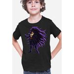 Fashion, accesorii si bijuterii - Copii - Imbracaminte copii - Tricouri copii - Tricou copii Toriko Midora Bishokukai Leader Bad Anime Kage, negru, XS Copii - Infinity.ro