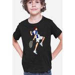 Fashion, accesorii si bijuterii - Copii - Imbracaminte copii - Tricouri copii - Tricou copii Prince of Tenis Ikumaru Eiji Energic Pose Equipment, negru, M Copii - Infinity.ro