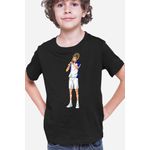 Fashion, accesorii si bijuterii - Copii - Imbracaminte copii - Tricouri copii - Tricou copii Prince of Tennis Kawamura Takashi Konomi Takeshi Anime, negru, XS Copii - Infinity.ro