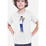 Fashion, accesorii si bijuterii - Copii - Imbracaminte copii - Tricouri copii - Tricou copii Prince of Tennis Inui Sadaharu Glasses Smart Pro Play, alb, S Copii - Infinity.ro