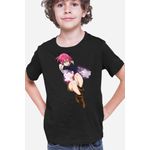 Fashion, accesorii si bijuterii - Copii - Imbracaminte copii - Tricouri copii - Tricou copii Seven Deadly Sins Lust Magic Cosplay, negru, M Copii - Infinity.ro