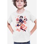 Fashion, accesorii si bijuterii - Copii - Imbracaminte copii - Tricouri copii - Tricou copii The Seven Deadly Sins Merlin Fire Jump Manga, alb, S Copii - Infinity.ro