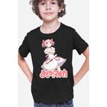 Fashion, accesorii si bijuterii - Copii - Imbracaminte copii - Tricouri copii - Tricou copii Madoka Magica Kaname Drama Suspense Hanokage, negru, XS Copii - Infinity.ro