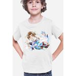 Fashion, accesorii si bijuterii - Copii - Imbracaminte copii - Tricouri copii - Tricou copii Kamisama Kiss Tomoe Ninja Lego Shoujo, alb, XS Copii - Infinity.ro