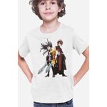 Fashion, accesorii si bijuterii - Copii - Imbracaminte copii - Tricouri copii - Tricou copii Twin Star Exorcists Brothers Benio Shibui, alb, XL Copii - Infinity.ro