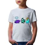 Fashion, accesorii si bijuterii - Copii - Imbracaminte copii - Tricouri copii - Tricou copii Squid Game Among Strategy Genius Mind, alb, XL Copii - Infinity.ro