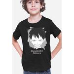Fashion, accesorii si bijuterii - Copii - Imbracaminte copii - Tricouri copii - Tricou copii Fire Force Kusakabe Shinra Vip Desene Anime, negru, XL Copii - Infinity.ro